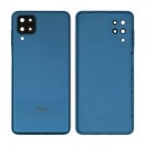 Задня кришка для Samsung Galaxy A12 4G/A125, A12s/A127, M12/M125 blue High Quality