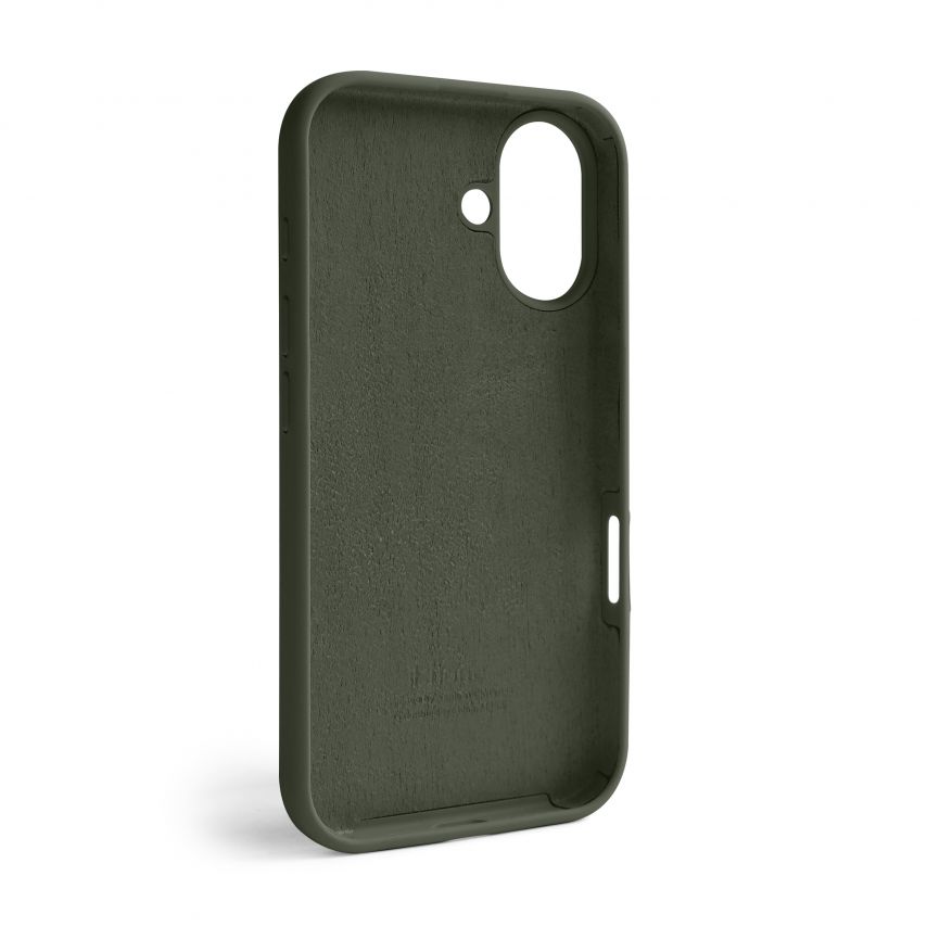 Чехол Full Silicone Case для Apple iPhone 16 olive (35)