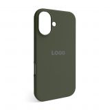 Чехол Full Silicone Case для Apple iPhone 16 olive (35)