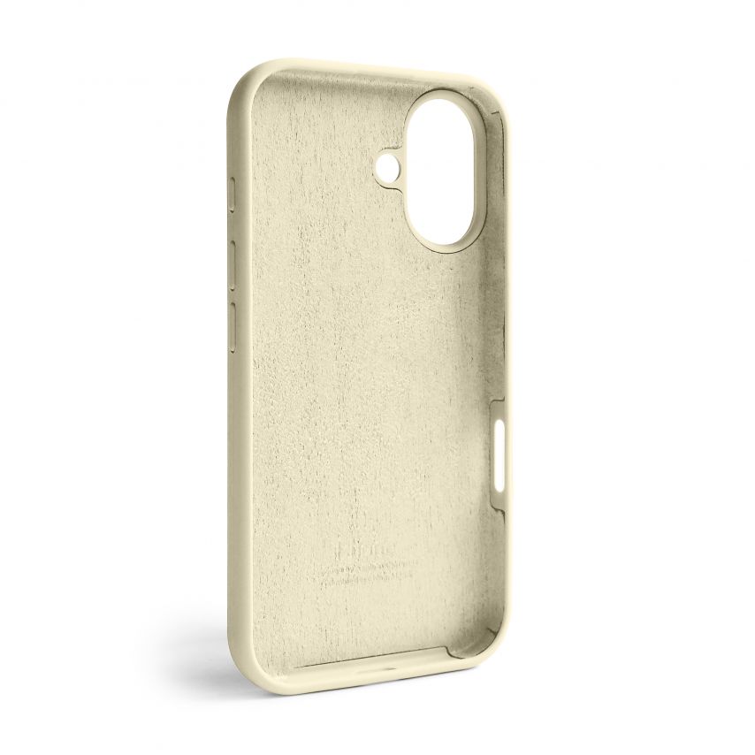 Чехол Full Silicone Case для Apple iPhone 16 antique white (10)