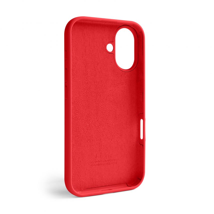 Чехол Full Silicone Case для Apple iPhone 16 red (14)