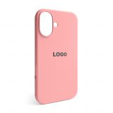 Чехол Full Silicone Case для Apple iPhone 16 light pink (12)