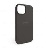 Чехол Full Silicone Case для Apple iPhone 16 dark grey (15)