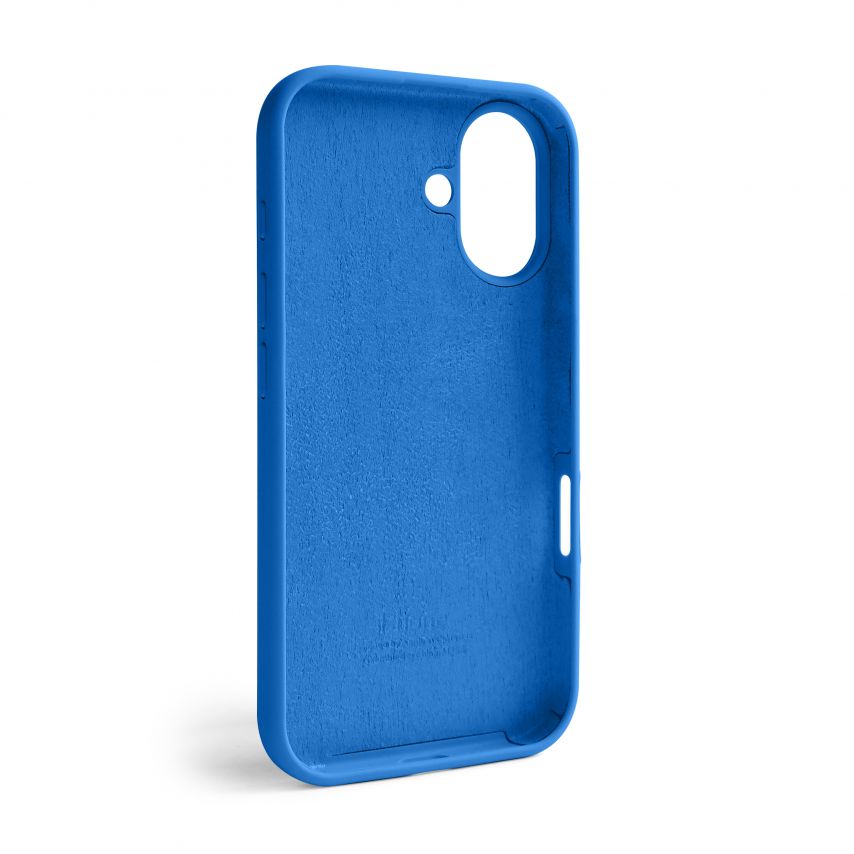 Чехол Full Silicone Case для Apple iPhone 16 royal blue (03)