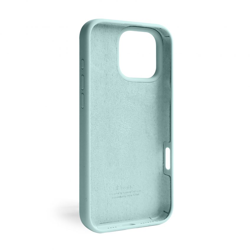 Чехол Full Silicone Case для Apple iPhone 16 Pro Max turquoise (17)