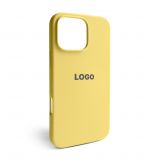 Чохол Full Silicone Case для Apple iPhone 16 Pro Max yellow (04)