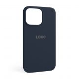 Чехол Full Silicone Case для Apple iPhone 16 Pro Max midnight blue (08)