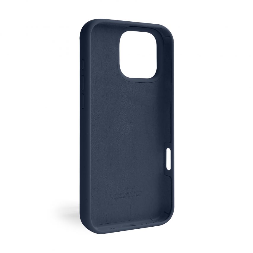 Чохол Full Silicone Case для Apple iPhone 16 Pro Max midnight blue (08)