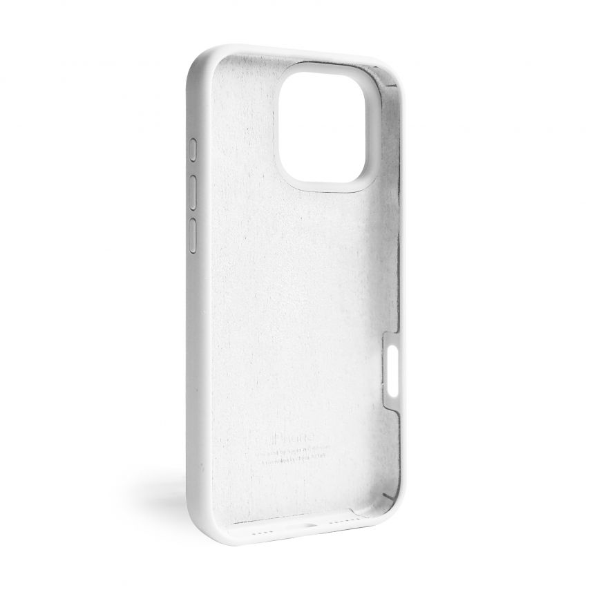 Чехол Full Silicone Case для Apple iPhone 16 Pro Max white (09)