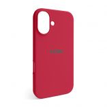 Чохол Full Silicone Case для Apple iPhone 16 rose red (37) - купити за 292.60 грн у Києві, Україні