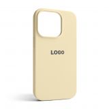 Чохол Full Silicone Case для Apple iPhone 16 Pro antique white (10)