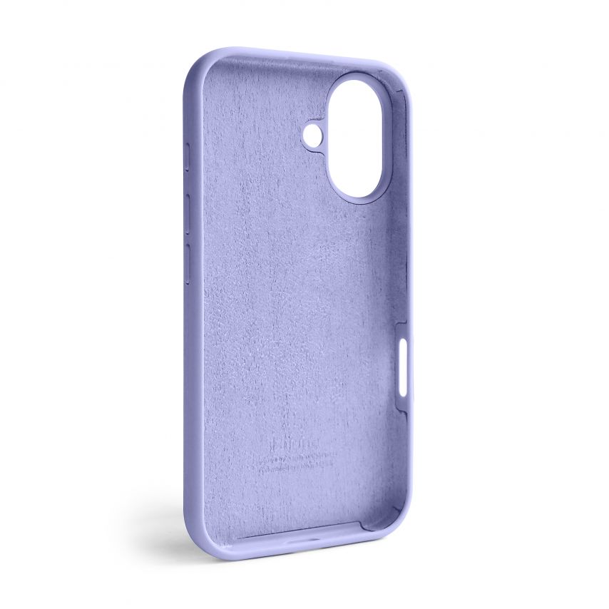 Чехол Full Silicone Case для Apple iPhone 16 elegant purple (39)