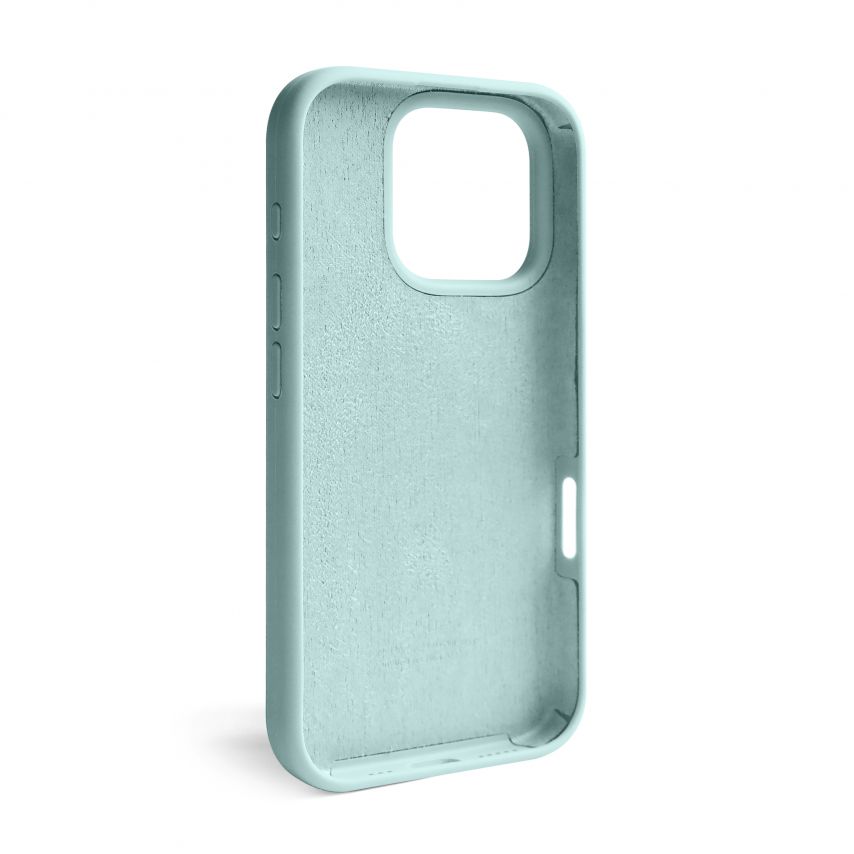 Чехол Full Silicone Case для Apple iPhone 16 Pro turquoise (17)