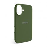 Чехол Full Silicone Case для Apple iPhone 16 army green (45) - купить за 294.00 грн в Киеве, Украине