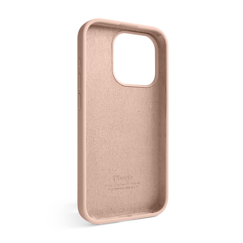 Чехол Full Silicone Case для Apple iPhone 16 Pro nude (19)