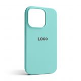 Чехол Full Silicone Case для Apple iPhone 16 Pro ice blue (21)