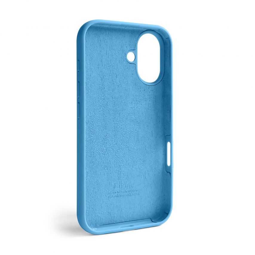 Чехол Full Silicone Case для Apple iPhone 16 cornflower (53)