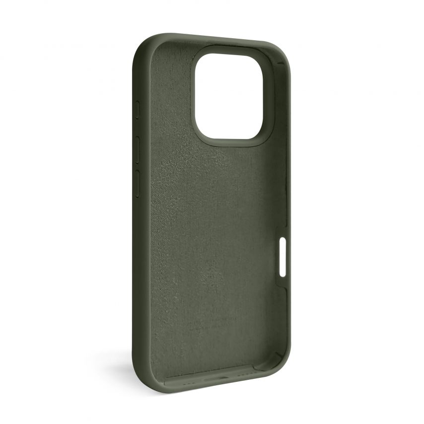 Чохол Full Silicone Case для Apple iPhone 16 Pro olive (35)