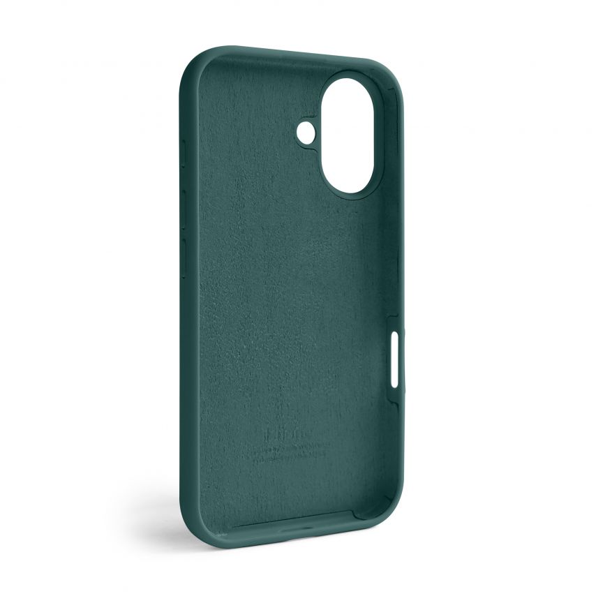 Чехол Full Silicone Case для Apple iPhone 16 pine green (55)