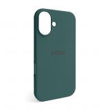 Чехол Full Silicone Case для Apple iPhone 16 pine green (55)