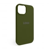 Чехол Full Silicone Case для Apple iPhone 16 forest green (63)