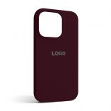 Чехол Full Silicone Case для Apple iPhone 16 Pro maroon (42) - купить за 294.00 грн в Киеве, Украине