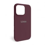 Чохол Full Silicone Case для Apple iPhone 16 Pro maroon (42) - купити за 292.60 грн у Києві, Україні