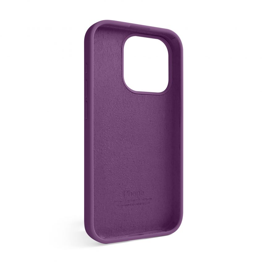 Чохол Full Silicone Case для Apple iPhone 16 Pro grape (43)