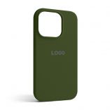 Чехол Full Silicone Case для Apple iPhone 16 Pro army green (45) - купить за 294.00 грн в Киеве, Украине