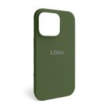 Чехол Full Silicone Case для Apple iPhone 16 Pro army green (45) - купить за 292.60 грн в Киеве, Украине