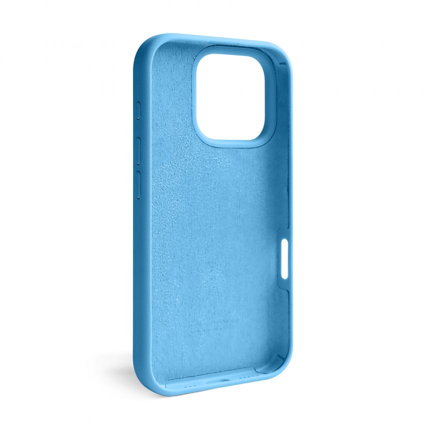 Чохол Full Silicone Case для Apple iPhone 16 Pro cornflower (53)