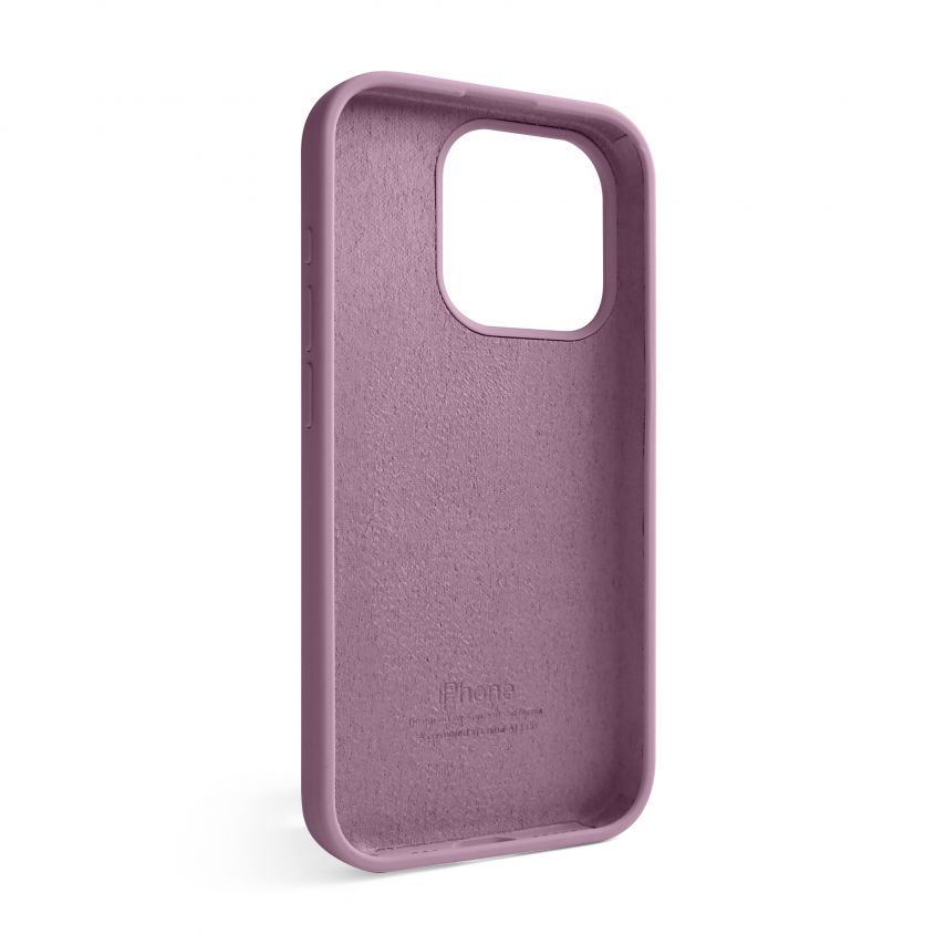 Чехол Full Silicone Case для Apple iPhone 16 Pro blueberry (56)