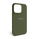 Чохол Full Silicone Case для Apple iPhone 16 Pro forest green (63)