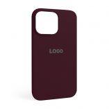 Чохол Full Silicone Case для Apple iPhone 16 Pro Max maroon (42) - купити за 294.00 грн у Києві, Україні