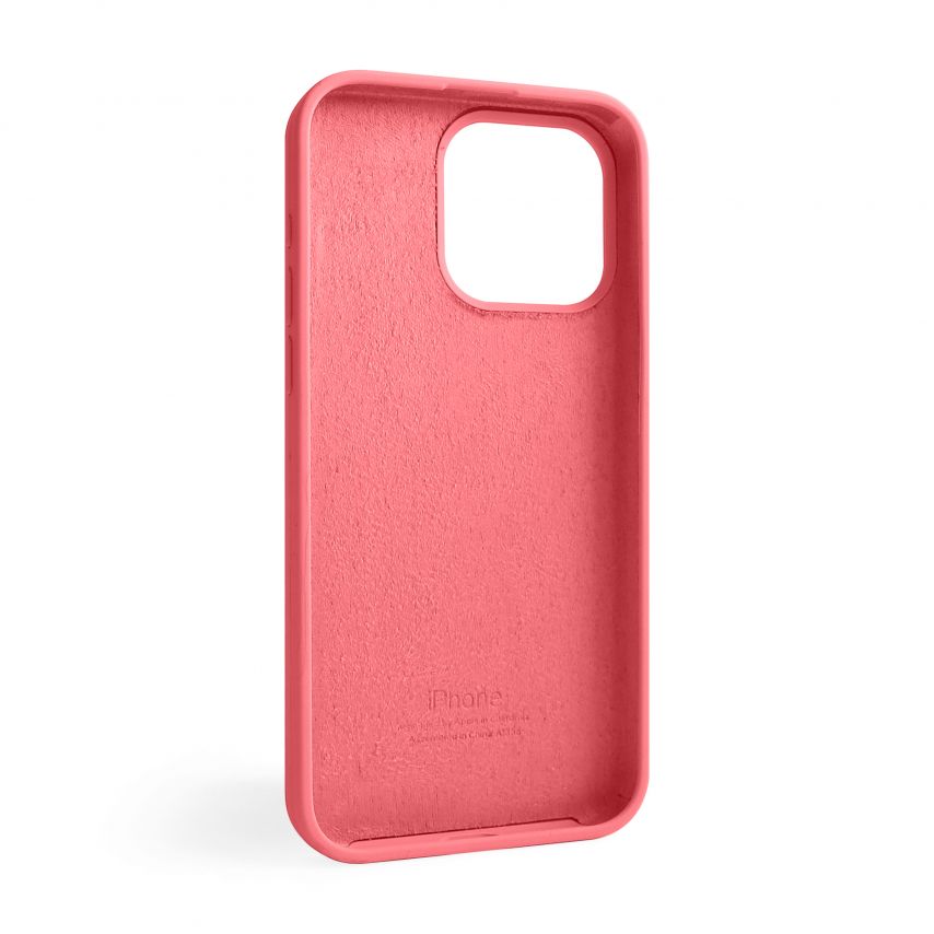 Чохол Full Silicone Case для Apple iPhone 16 Pro Max watermelon pink (52)