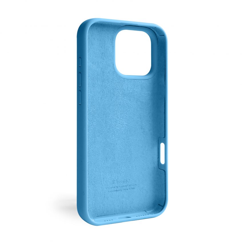 Чехол Full Silicone Case для Apple iPhone 16 Pro Max cornflower (53)