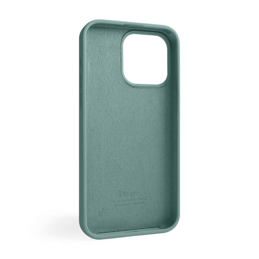 Чохол Full Silicone Case для Apple iPhone 16 Pro Max pine green (55)