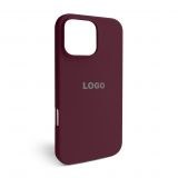 Чехол Full Silicone Case для Apple iPhone 16 Pro Max plum (57)