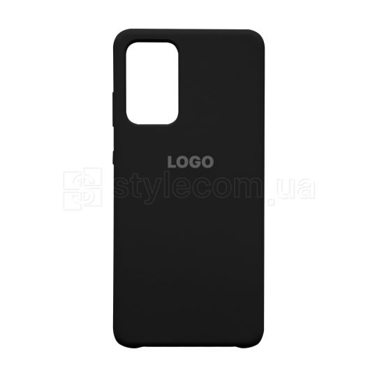 Чехол Original Silicone для Samsung Galaxy A72/A725 (2021) black (18)