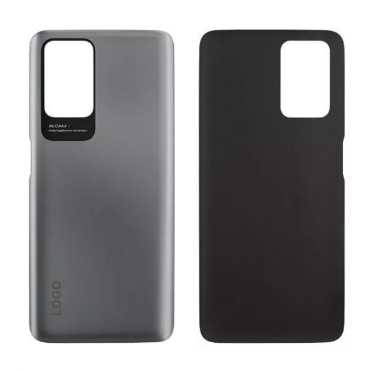 Задняя крышка для Xiaomi Redmi 10 4G, Redmi 10 2022, Redmi 10 Prime, Redmi 10 Prime 2022 Carbon gray High Quality