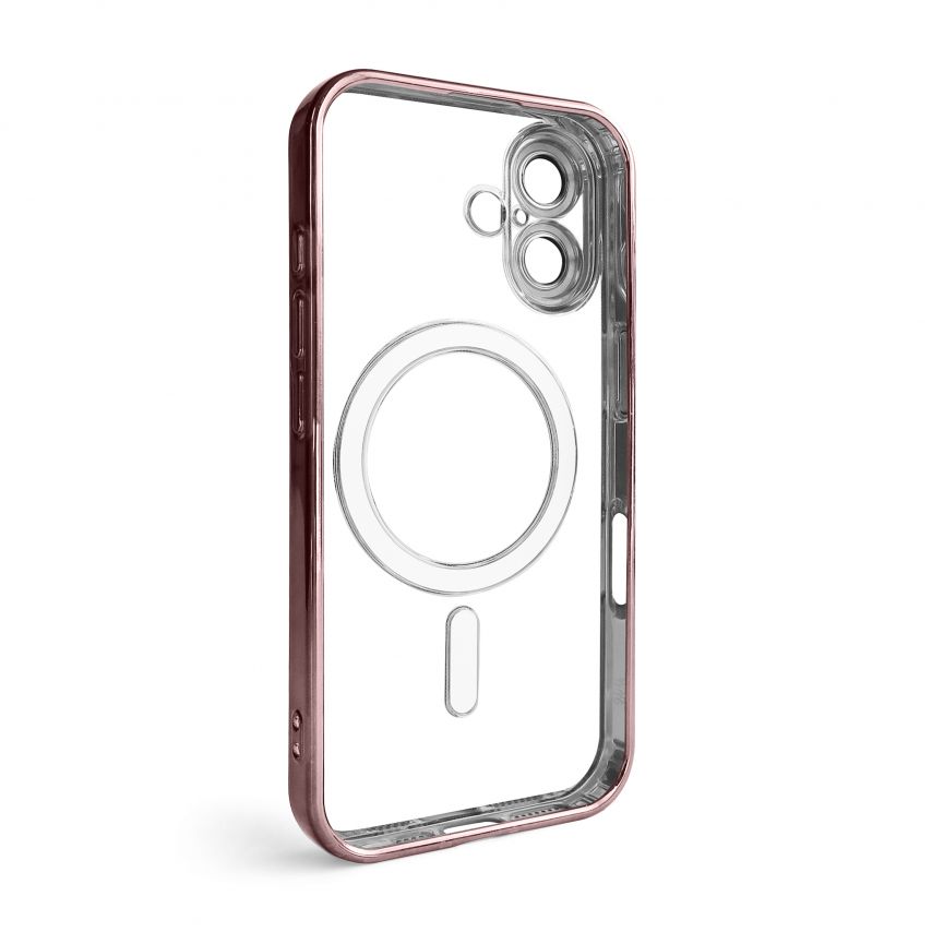 Чохол з функцією MagSafe для Apple iPhone 16 rose gold (06)