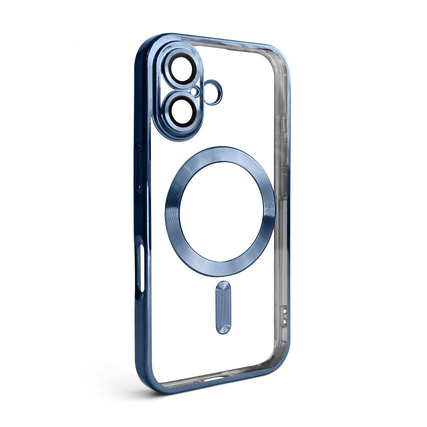 Чохол з функцією MagSafe для Apple iPhone 16 blue (04)