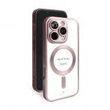 Чохол із функцією MagSafe для Apple iPhone 16 Pro pink (06) матовий