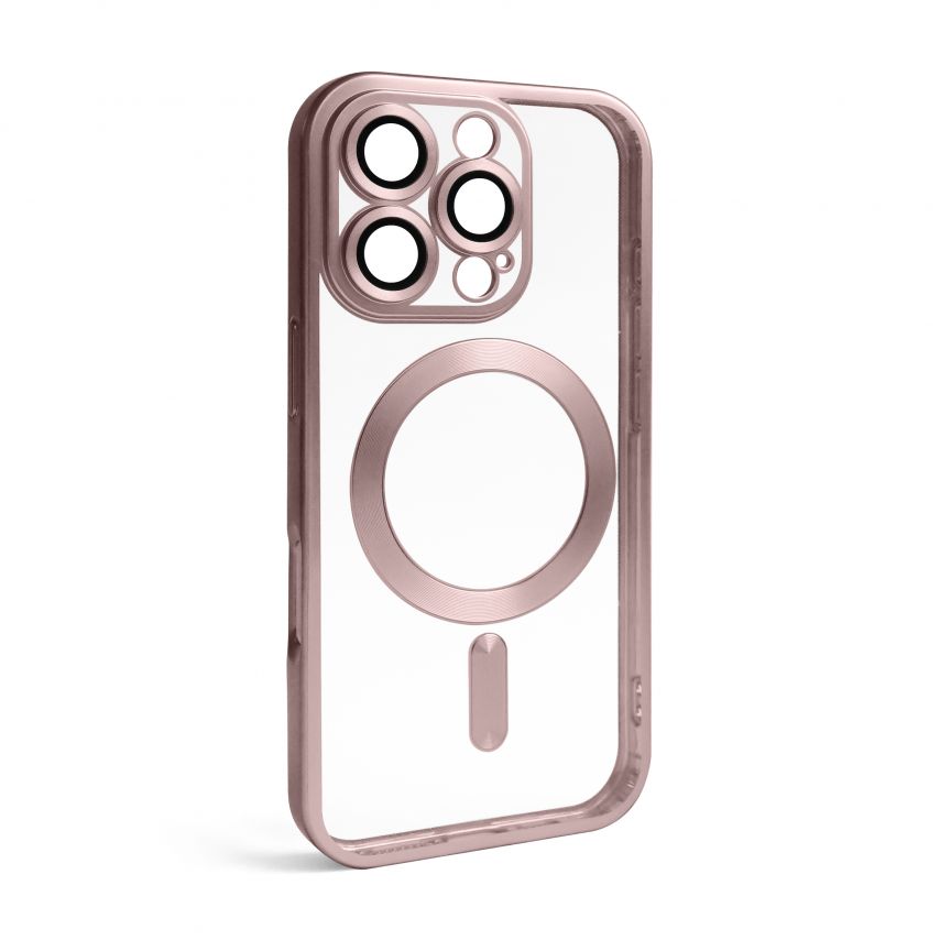 Чохол із функцією MagSafe для Apple iPhone 16 Pro pink (06) матовий