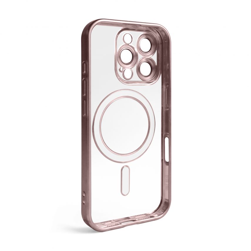 Чохол із функцією MagSafe для Apple iPhone 16 Pro pink (06) матовий
