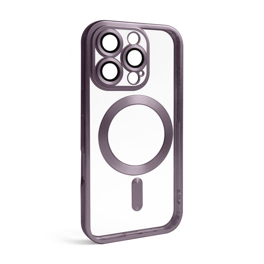 Чохол із функцією MagSafe для Apple iPhone 16 Pro violet (02) матовий