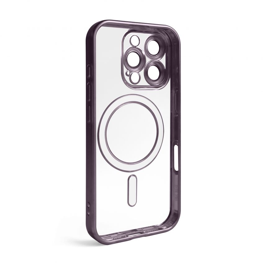 Чохол із функцією MagSafe для Apple iPhone 16 Pro violet (02) матовий