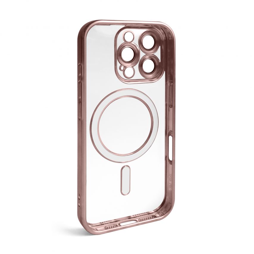 Чохол із функцією MagSafe для Apple iPhone 16 Pro Max pink (06) матовий
