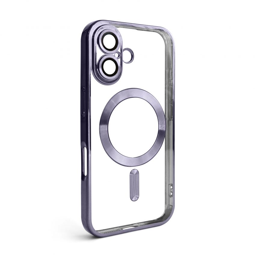 Чехол с функцией MagSafe для Apple iPhone 16 violet (02)