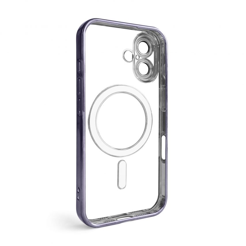 Чехол с функцией MagSafe для Apple iPhone 16 violet (02)